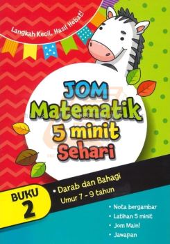 Jom Matematik 5 Minit Sehari Buku 2