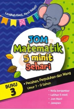Jom Matematik 5 Minit Sehari Buku 3