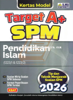 Kertas Model Target A+ SPM Pendidikan Islam