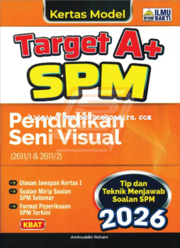 Kertas Model Target A+ SPM Pendidikan Seni Visual