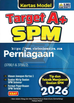 Kertas Model Target A+ SPM Perniagaan