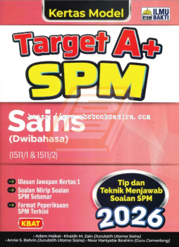 Kertas Model Target A+ SPM Sains