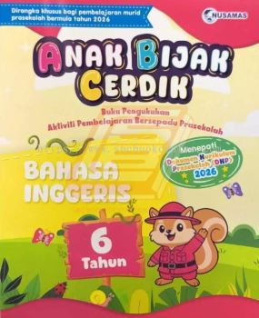 Anak Bijak Cerdik 6 Tahun Bahasa Inggeris