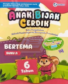 Anak Bijak Cerdik 6 Tahun Bertema Buku A