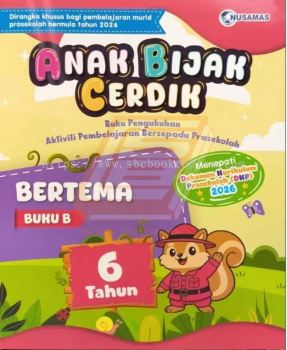 Anak Bijak Cerdik 6 Tahun Bertema Buku B