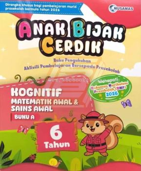 Anak Bijak Cerdik 6 Tahun Matematik & Sains Buku A