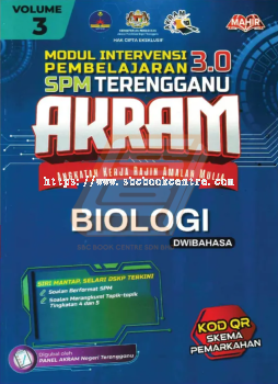 Modul Intervensi Pembelajaran 3.0 SPM Terengganu AKRAM Biologi Volume 3