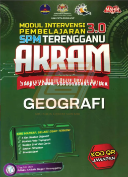 Modul Intervensi Pembelajaran 3.0 SPM Terengganu AKRAM Geografi