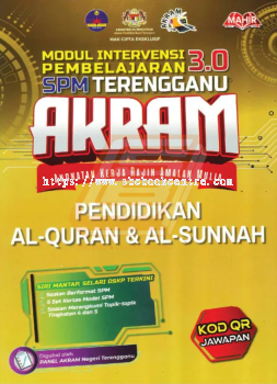Modul Intervensi Pembelajaran 3.0 SPM Terengganu AKRAM Pendidikan Al-Quran & Al-Sunnah