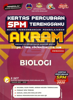 Kertas Percubaan SPM Terengganu AKRAM Biologi