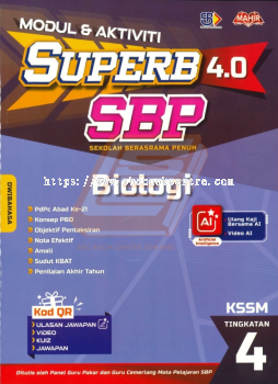 Superb SBP 4.0 Tingkatan 4 Biologi