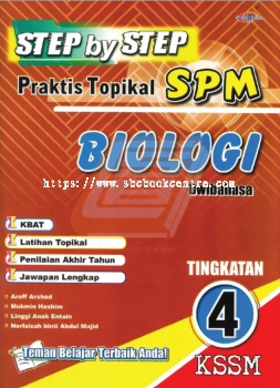 Step by Step Praktis Topikal SPM Biologi Tingkatan 4