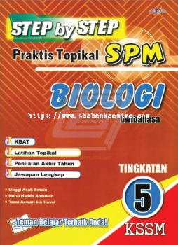 Step by Step Praktis Topikal SPM Biologi Tingkatan 5