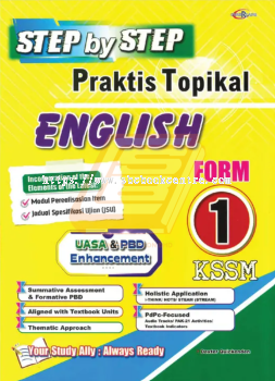 Step by Step Praktis Topikal SPM English Tingkatan 1