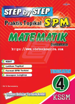 Step by Step Praktis Topikal SPM Matematik Tingkatan 4