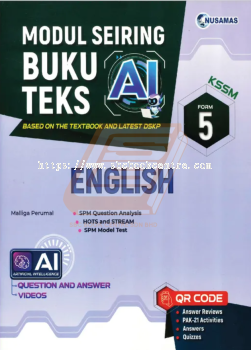 Modul Seiring Buku Teks AI Form 5 English