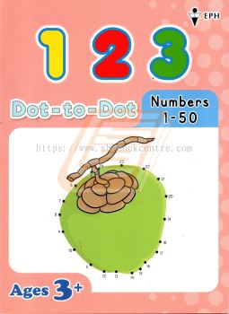 Dot to dot Number 1 - 50