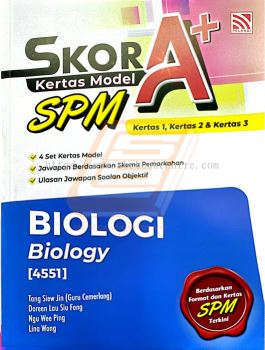 Skor A+ Kertas Model SPM Biologi