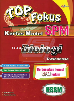Top Fokus Kertas Model SPM Biologi