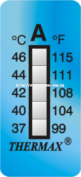 THERMAX 5 LEVEL TEMPERATURE STRIPS