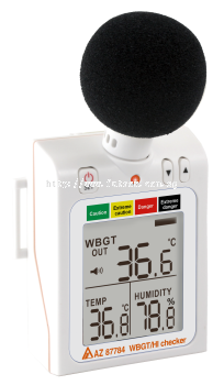 AZ INSTRUMENT CORP. WEARABLE WBGT & HEAT INDEX CHECKER 87783/87784