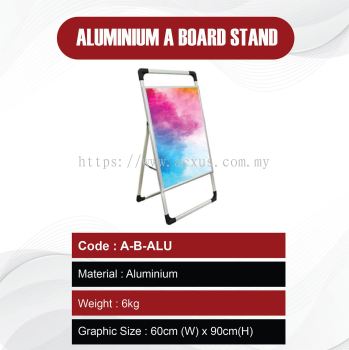 Aluminium A-Board Stand (Single Side)