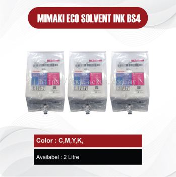 Mimaki Eco Solvent Ink BS4
