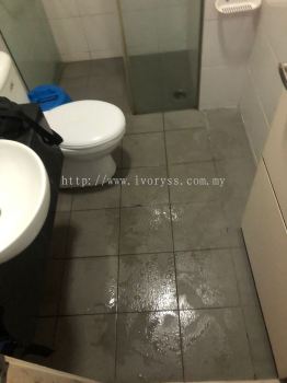 Waterproofing Bonding At Toilet COndominium Iskandar