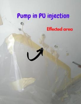 Waterproofing PU Injection At Bedroom Apartment Johor Bahru