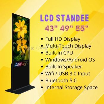LCD Display Standee