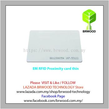 EM QPC02: RFID Proximity card (Thin) [10pcs]