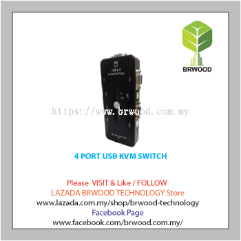 4 PORT USB KVM SWITCH-TW-KVM4-D