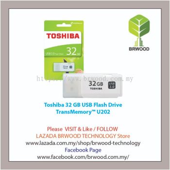 Toshiba 32GB Hayabusa U202 USB 2.0 Flash Drives TransMemory