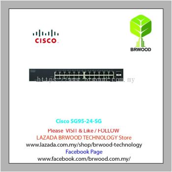 Cisco SG95-24-SG: Compact 24-Port Gigabit Switch