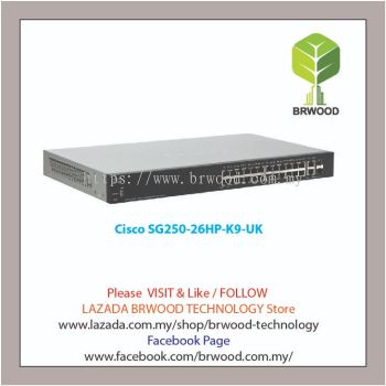 Cisco SG250-26HP-K9UK: 26-port Gigabit PoE Switch