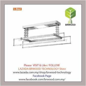 L BEST E03-1205A3XFHP: INTELLIGENT SMART AUTOMATION CLOTHES DRYING RACK C/W Cool & Hot Fan & UV Light