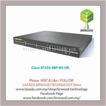 Cisco SF350-48P-K9-UK: 48-port 10/100 POE Managed Switch