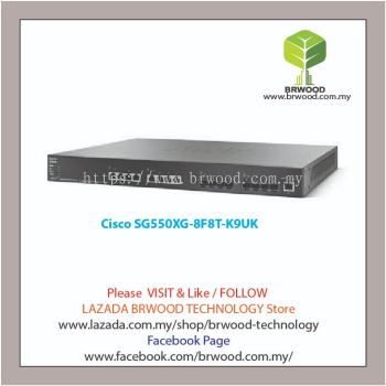 Cisco SG550XG-8F8T-K9UK: 16-Port 10G Stackable Managed Switch