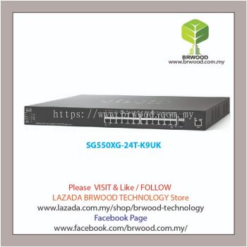 Cisco SG550XG-24T-K9UK: 24-Port 10GBase-T Stackable Managed Switch