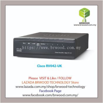 Cisco RV042G-UK: Gigabit Dual WAN VPN Router  