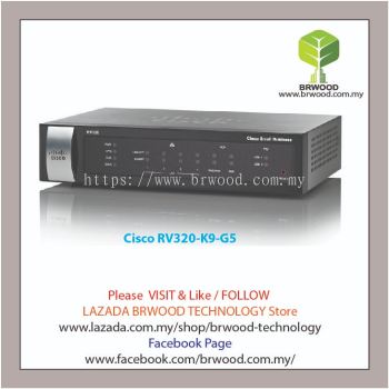 Cisco RV320-K9-G5: Dual Gigabit WAN VPN Router