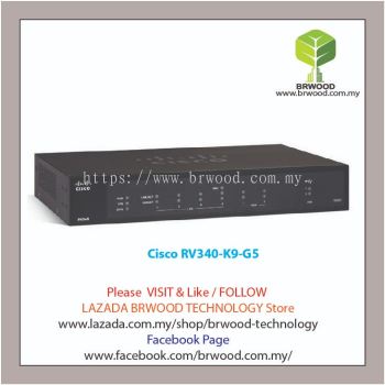 Cisco RV340-K9-G5: Dual WAN Gigabit VPN Router