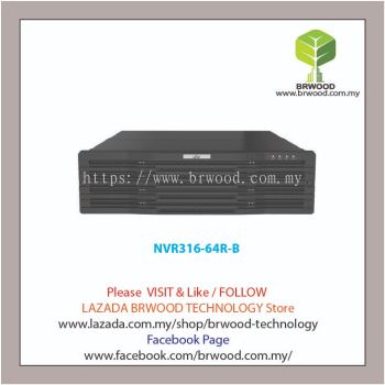 Uniview NVR316-64R-B: 64-ch 16-SATA Ultra 265/H.265/H.264 RAID NVR