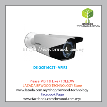 HIKVision DS-2CE16C2T - VFIR3: HD720P Vari-focal IR Bullet Camera