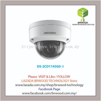 HIKVISION DS-2CD1143G0 -I: 4MP IR Full HD Dome IP Camera