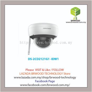 HIKVISION DS-2CD2121G1 -IDW1: 2 MP IR Fixed Wireless Network Dome Camera