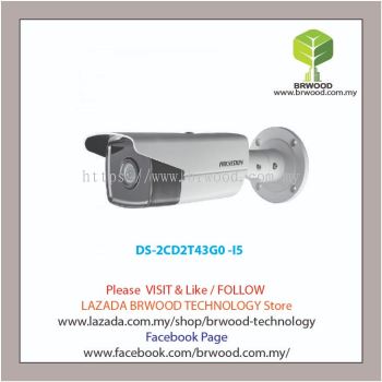 HIKVISION DS-2CD2T43G0 -I5: 4 MP IR Fixed Bullet Network Camera