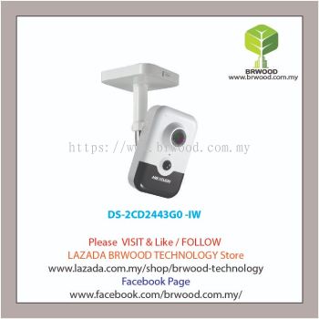 HIKVISION DS-2CD2443G0 -IW: 4 MP IR Fixed Cube Network Camera