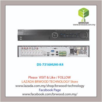 HIKVISION DS-7332HUHI-K4: Turbo HD 32CH H.265 Pro+/H.265 Pro/H.265 video compression c/w 4 HDD Slot Digital Video Recorder (DVR)