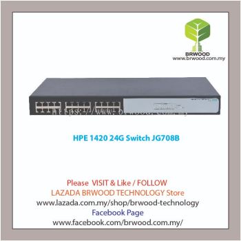 HPE JG708B: OfficeConnect 1420 24G 24 port 10/100/1000 Mbps Switch